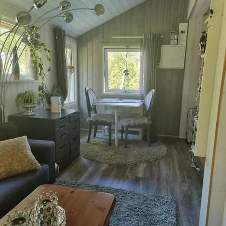 Cozy Cabin In Front Of Lapphaungen Turiststation