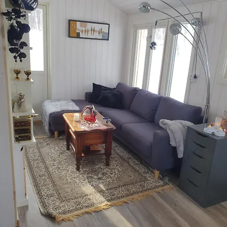 Cozy Cabin In Front Of Lapphaungen Turiststation Tennevoll